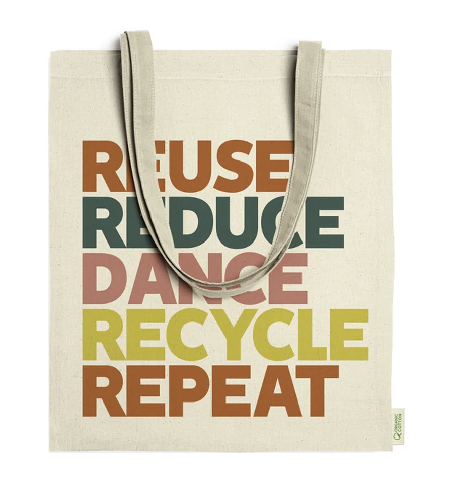 Tote bag, vue de face